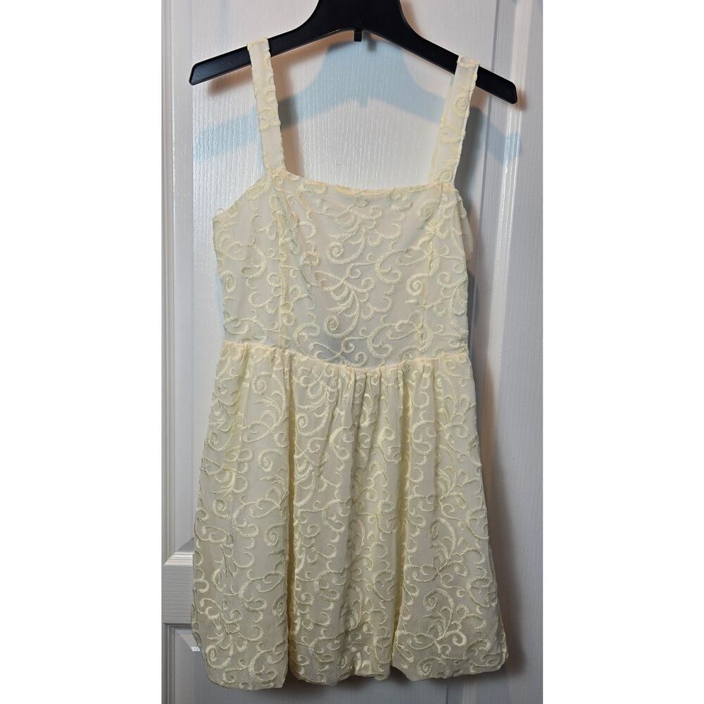 NWT Layered with Love gold glitter Dress sz S bubble skirt